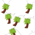 thumbnail image 5 of Northlight 10ct Battery Operated Palm Tree Summer LED String Lights Warm White - 4.5' Clear Wire, 5 of 5
