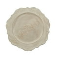 thumbnail image 2 of Balsa Circle 6 Rustic White 13" Wooden Round Acrylic Charger Plates Scalloped Trim Party Events Decorations Supplies, 2 of 8