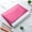 🔥 Pink_Hot#1613, variant on Stationery Bag Organizer | Oxford Cloth Document Folder with Color Clip | Durable Thickened Writing Board | Multiple Colors | 13.2x9.5x1.2in | Home Office Storage