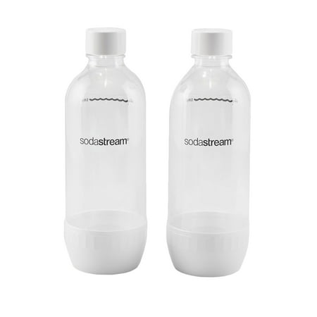 Sodastream 1L Classic White Carbonating Bottle