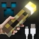 thumbnail image 1 of Lámpara de antorcha CHAO montaje en pared luz de noche LED 11 pulgadas Recargable USB amarillo, 1 of 5