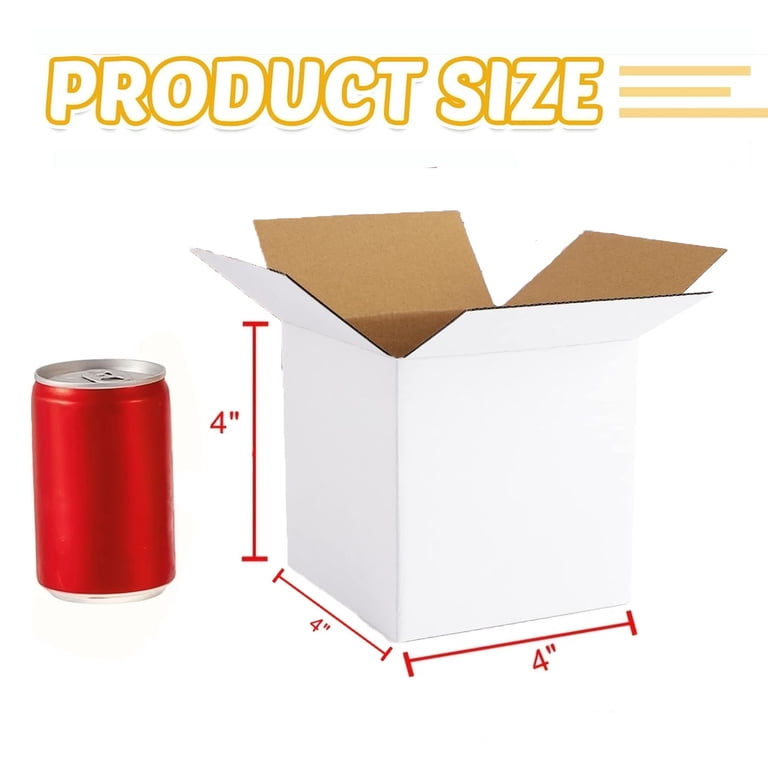 25 Pack Of 7x4x2 EcoSwift Cardboard Boxes – Corrugated Shipping/Packing Boxes