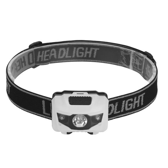 Kyusrd 2LED Mini Headlight Headlamp Flashlight 4 Mode Super Bright Torch Light