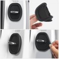 thumbnail image 3 of 4pcs Car Door Lock Latches Cover Door Locks Protector Silicone Protective Covers, 3 of 4