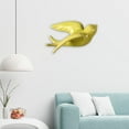 thumbnail image 4 of simhoa Ceramic Hanging Swallows Birds Wall Decor 3D European Retro Sculpture for Living Dining Room L, 4 of 7