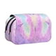 thumbnail image 1 of Disketp Purple Sparkling Butterfly Estuche de Lápices de Doble Capa con Tapa Abatible y Cremallera, Organizador Escolar para Adolescentes y Adultos, 1 of 7