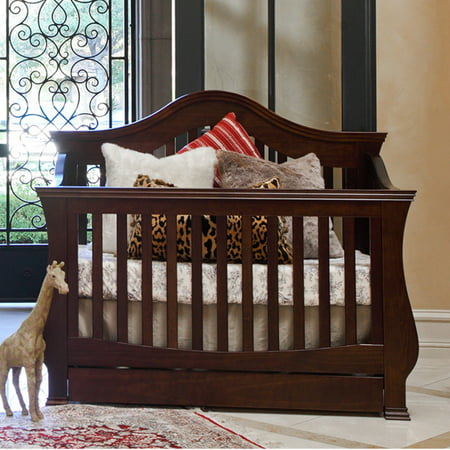 Million Dollar Baby Ashbury 4-in-1 Convertible Crib with Toddler