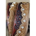 thumbnail image 6 of Tony Lama Ladies Brown Kaitlyn Crystal Belt C50499, 6 of 7