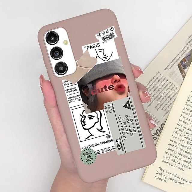 Funda para Samsung A14 5G SM-A146B, carcasa suave de silicona con dibujos de flores, para Galaxy A14 A 14 Galaxy ya14 Fivean unisex
