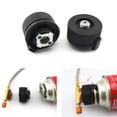 thumbnail image 1 of Outdoor Backpacking Camping Gas Burner & Tank Conversion Head Connector Black, 1 of 8