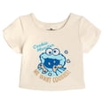 thumbnail image 2 of Sesame Street Baby Girls' T-Shirt and Tutu Skirt Set Cookie Monster Blue, 2 of 5