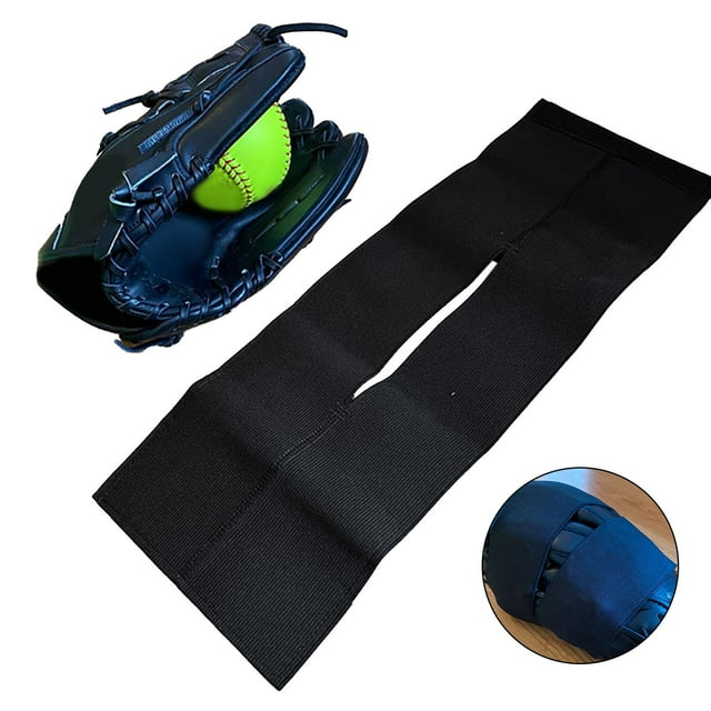 Envoltura de guantes - Guante de béisbol y sóftbol - Elástico, y fabricante de bolsillos Se adapta a guantes grandes y pequeños - Accesorios DYNWAVEMX Envoltura de guantes de béisbol