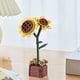 thumbnail image 4 of Bloques de construcción Flores Rompecabezas de flores Modelos tridimensionales Artesanías de madera, 4 of 5