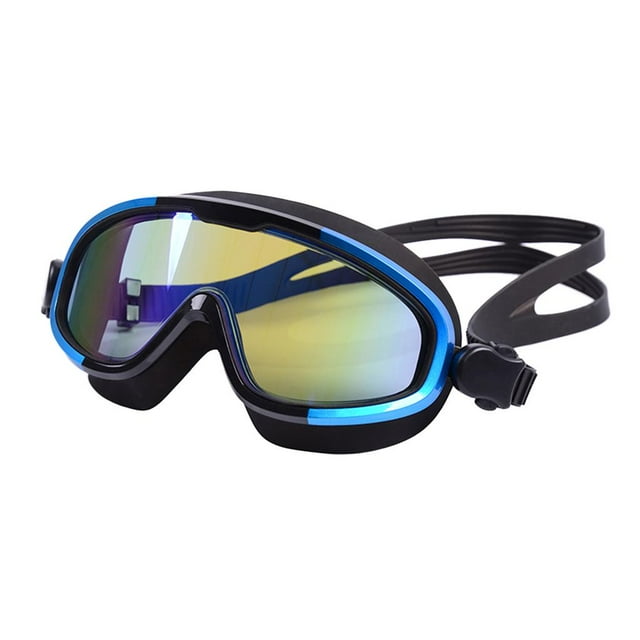 Gafas de natación polarizadas Anti niebla acuáticos azul shamjiam