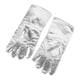 thumbnail image 3 of 2 delantales de papel de aluminio para trabajo pesado, ligeros y resistentes, resistentes al aceite. guantes, 3 of 9