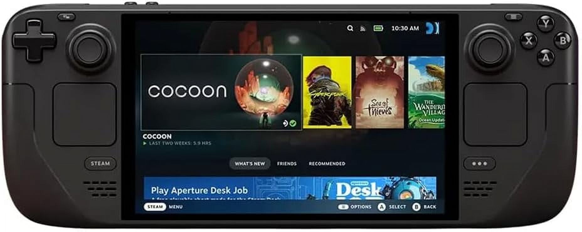 Valve 2023 Stream Deck OLED 512 GB, Black, HDR Display
