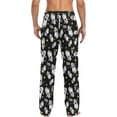thumbnail image 2 of Top-kevin Mens Pajama Pants Ghosts Halloween Boo Lounge Pajama Bottoms with Pockets, 2 of 13