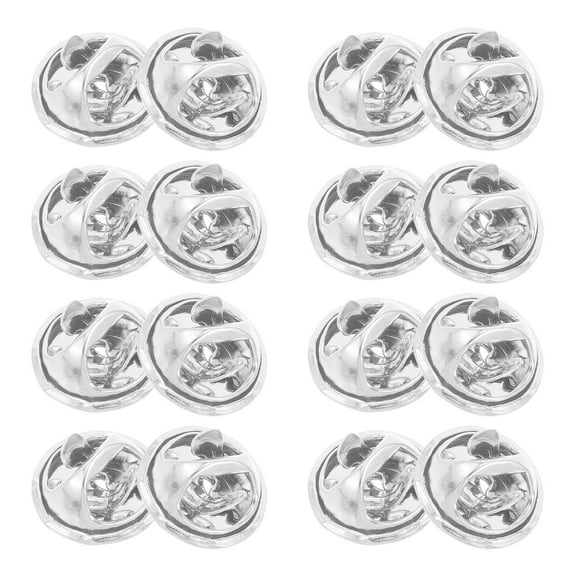 ULTNICE Butterfly Clutch Pins 30 Sets Metal for Diy Craft Making and Badge Insignia