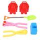 thumbnail image 3 of Juego de 6 piezas con máquina para hacer bolas de nieve, pinza y pala para divertirse al aire libre Kit de pelea de bolas de nieve Winter Wonderland, 3 of 8