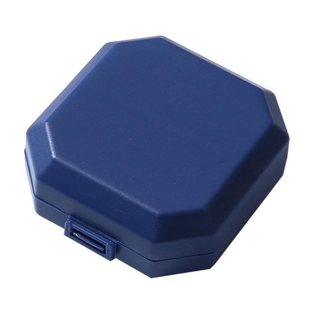 Bdday Medicine Pill Organizer Portable Plastic Storage Vc Storage Box Mini Travel Vc Storage Box Portable Six Space Packaging Vc Organizer Vc Classifier Pill Case