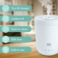 GuruNanda Halo XL Aromatherapy Diffuser & Humidifier 2L Capacity, 22