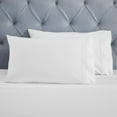 thumbnail image 6 of Superior Brandon Embroidered Cotton Bed Sheet Set, Twin, White, 6 of 11