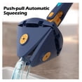 thumbnail image 5 of Mop Extendable Adjustable 110 Cm Cleaning Mop for Tub Tile Floor Wall Cleaning Mop Deep Cleaning Mop ( Color : Blue-3x Mop Clothes ), 5 of 7