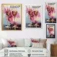 thumbnail image 4 of Designart "Essence of Champagne in Pink and Gold" Food & Beverage Canvas Wall Art - Traditional Pink Champagne Bedroom Canvas Wall Art, 4 of 6