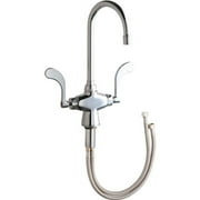 Chicago Faucets 50-E35-317Xkab Commercial Grade Single Hole Kitchen Faucet - Chrome