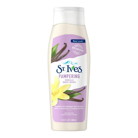 UPC 077043101582 product image for St. Ives Pampering Body Wash Vanilla 13.5 oz | upcitemdb.com