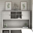 thumbnail image 2 of Pemberly Row 60W Desk Hutch in Linen White Oak - Engineered Wood, 2 of 7