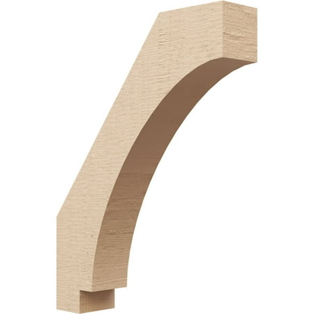 

Ekena Millwork 3 W x 14 D x 18 H Imperial Rough Cedar Woodgrain TimberThane Knee Brace Primed