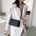 thumbnail image 4 of Bolso cruzado cuadrado con solapa de Color sólido para mujer bandolera Likrtyny de hombro a la moda bolso de diario Simple Popular para mujer, 4 of 9