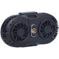 thumbnail image 4 of Ventilador de refrigeración para teléfono móvil, retráctil, silencioso, con chip de refrigeración de doble semiconductor para teléfonos, color negro, 4 of 15