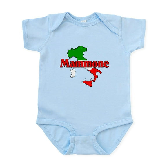 CafePress - Mammone (Italian Mamma's Boy) Infant Bodysuit - Baby Light Bodysuit, Size Newborn - 24 Months