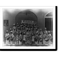 thumbnail image 2 of Historic Framed Print, [NAACP Juniors, drummers and majorettes in uniform, posed on and in front of steps of church, Santa Clara County, Calif.], 17-7/8" x 21-7/8", 2 of 9