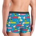 thumbnail image 3 of Goofa Color Dachshund Dog Printed Men's Boxer Briefs Underwear, Moisture-Wicking Underwear, Trunk,Soft and Breathable Cotton Underwear-XX-Large, 3 of 9