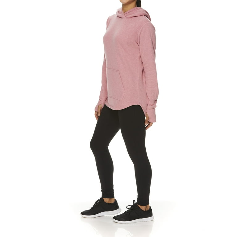 Athletic works fleece pullover hoodie and legging set sales