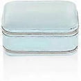 thumbnail image 1 of Jewelry Box Small Jewelry Box with Mirror for Ring Earring Bracelet Blue 11.5*8.5*5cm Travel Jewelry Box, 1 of 4