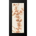thumbnail image 2 of Audit, Lisa 10x18 Black Modern Framed Museum Art Print Titled - Soft Terracotta Mixed Greens LX, 2 of 5