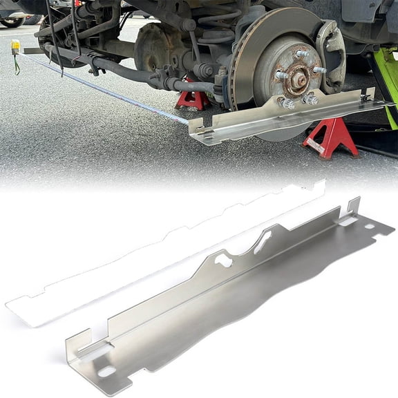 EcoNest Hub Stands Car Alignment Heavy Duty Home Car Wheel Alignment Tool Kit Stainless Steel Automotive Toe Alignment Tools Plate With Hanging Holes