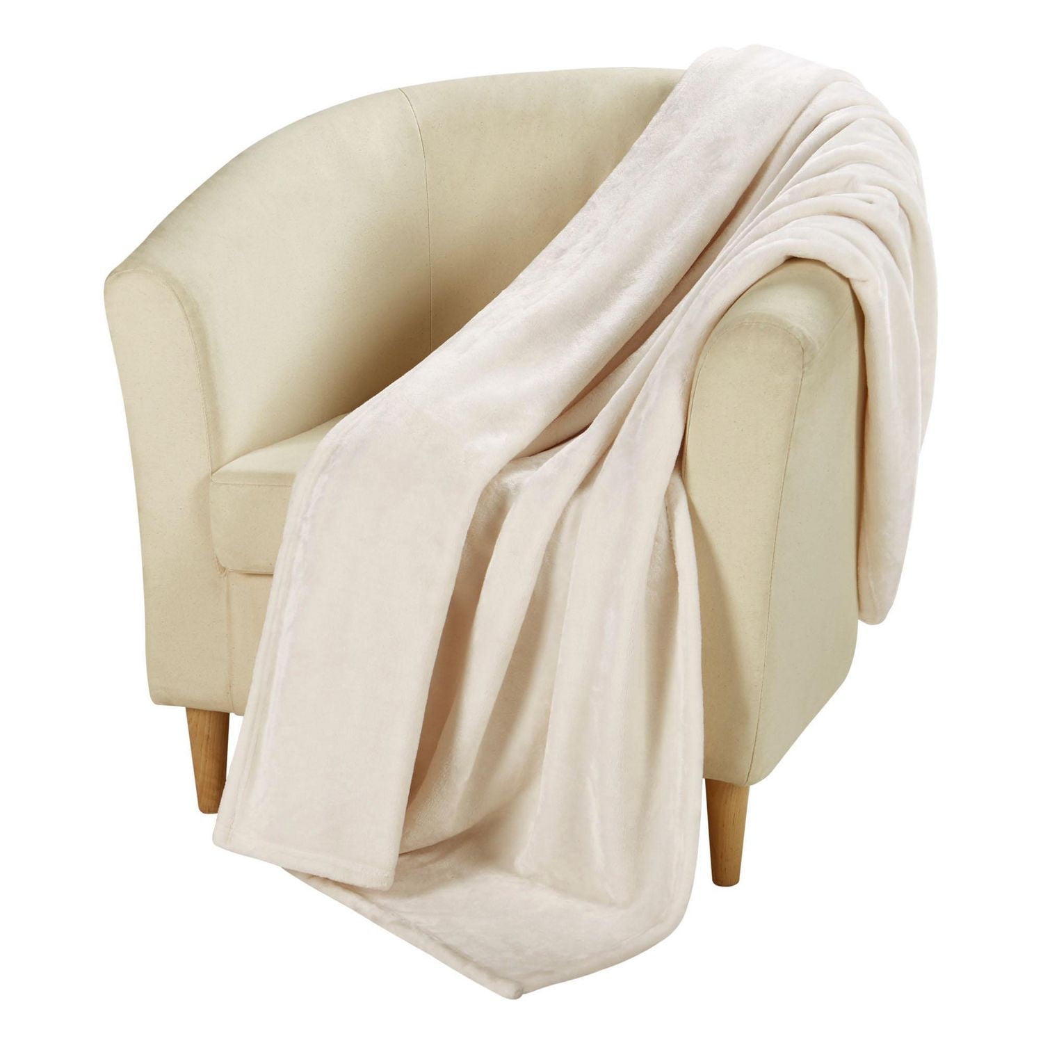 hometrends Plush Velvet Blanket, Size: Twin - King
