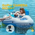 thumbnail image 3 of Sunlite Sports River Raft with Cooler Storage Compartment & Camera Mount, 3 of 7