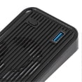 thumbnail image 3 of Game Console Cooling Fan, Adjustable Quiet Cooler Accessories with LED Light and USB 3.0 Hubs for PS5, Old Disc and Digital Edition, Black, 3 of 4