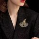 thumbnail image 2 of Vintage Witch Hat Brooch Personalized All-match Collar Pin Fine Workmanship Collar Accessories, 2 of 5