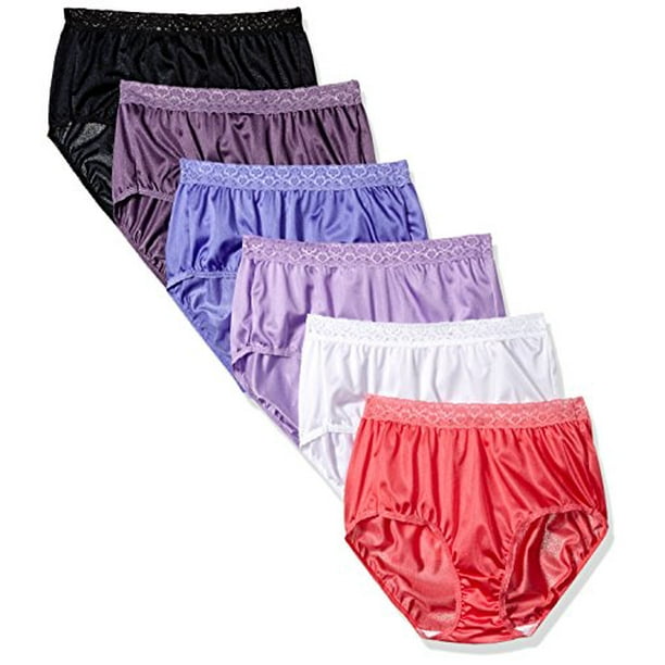 Fruit of the Loom Fruit of The Loom Women's 6 Pack Nylon Brief