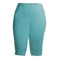 thumbnail image 2 of Just My Size Women's Plus Size Size 2 Pocket Pull on Capri Pant, 2 of 4