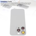thumbnail image 4 of Cubierta Trasera De Vidrio, Pieza De Repuesto, Lente De Cámara, Cubierta Trasera De La Puerta De La Batería Del Teléfono Para Teléfono Inteligente 15 Pro, 4 of 7