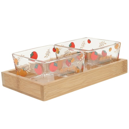 

HOMEMAXS 1 Set Fruits Serving Plates Nuts Candy Snack Serving Dish Bowl Dipping Bowl