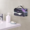 thumbnail image 6 of Dreamy Glowing Bubbles Tissue Box Cover Leather Square Rectangle Tissue Box Holder for Bathroom Living Room Desk Office Decor, 6 of 7